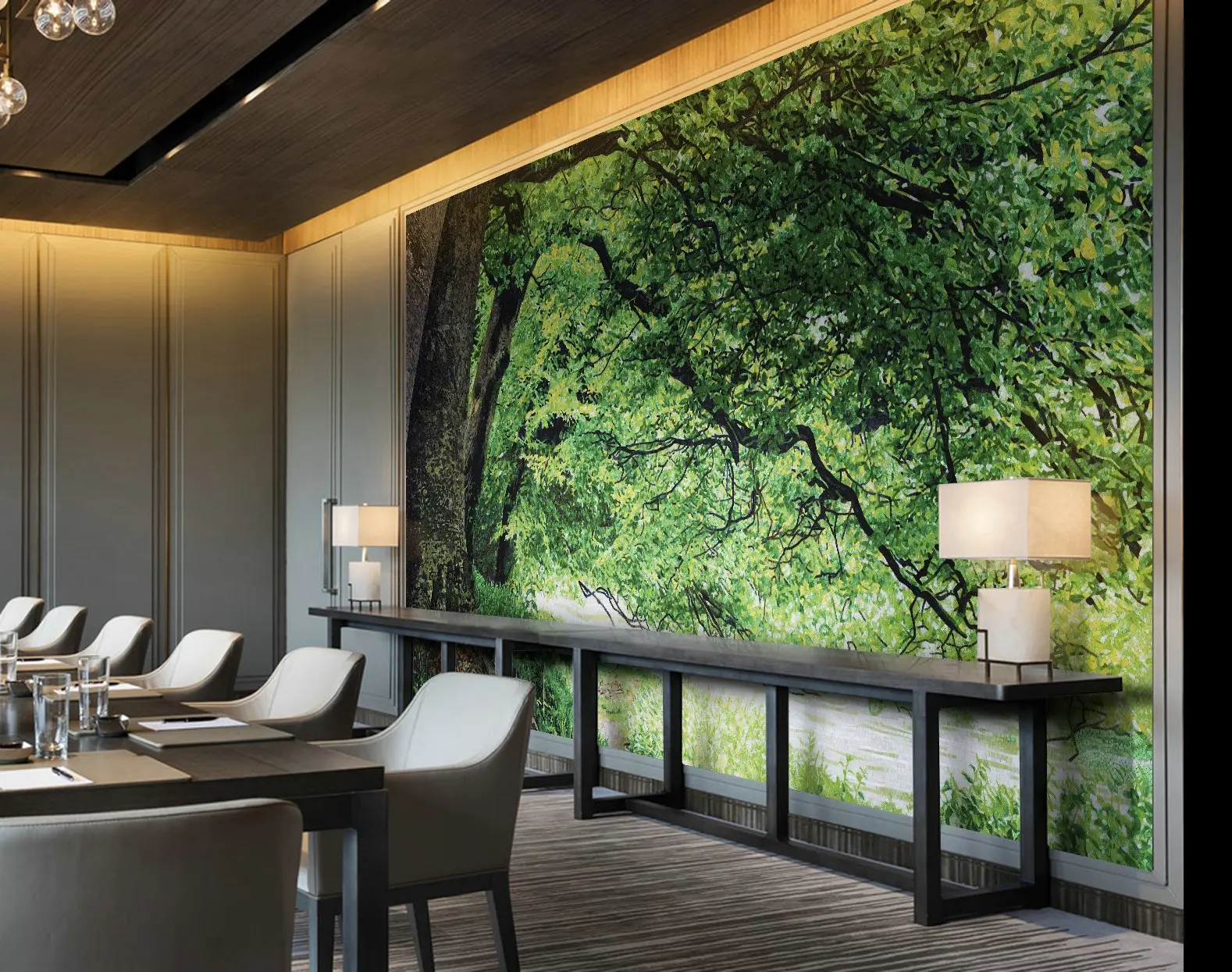 Bathroom custom pixel mosaic design with a beautiful and simple thematic.